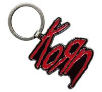 Rock Off officially licensed products Korn Rosso Band Logo Portachiavi Keychain