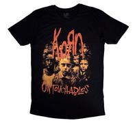 Rock Off officially licensed products Korn Untouchable Band Logo T Shirt Size S