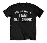 Rock Off officially licensed products Liam Gallagher Who The... T Shirt Size L