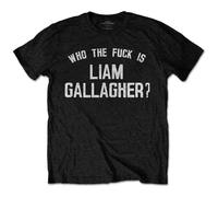Rock Off officially licensed products Liam Gallagher Who The T Shirt Size L