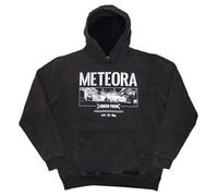 Rock Off officially licensed products Linkin Park Meteora Wall Art Pullover Stone Wash Felpa con Cappuccio Size L