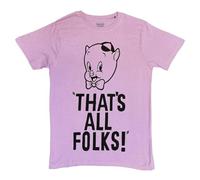 Rock Off officially licensed products Looney Tunes Thats all Folks T Shirt Size XXL