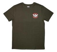 Rock Off officially licensed products Lynyrd Skynyrd Mini Biker Patch Logo T Shirt Size M