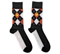 Rock Off officially licensed products Madness Ankle Calzini Crown Marrone Diamond Nuovo Ufficiale Uomo Nero (Uk Size 7 Size One Size