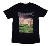 Rock Off officially licensed products Megadeth Youthanasia Tracklist T Shirt Size S