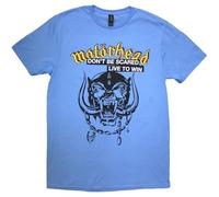 Rock Off officially licensed products Motorhead Live To Win T Shirt Size L