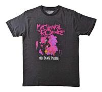 Rock Off officially licensed products My Chemical Romance Ringer T Shirt Nero Parade March Ufficiale Unisex Charcoal Size M