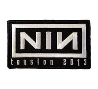Rock Off officially licensed products Nine Inch Nails Tension 2013 Standard Woven Patch Size Accessory Size