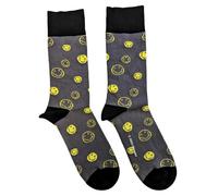 Rock Off officially licensed products Nirvana Ankle Socks One Size Grey