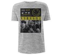 Rock Off officially licensed products Nirvana Bleach Cassettes Ufficiale Uomo Maglietta Unisex (Large)