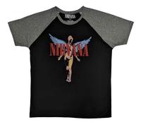 Rock Off officially licensed products Nirvana in Utero Angelic Raglan T Shirt Size S