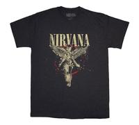 Rock Off officially licensed products Nirvana in Utero Band Logo T Shirt