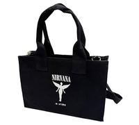 Rock Off officially Licensed Products Nirvana In Utero Logo Cotton Tote Bag