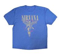 Nirvana Maglietta In Utero Unisex Light Blue L