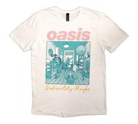 Rock Off officially licensed products Oasis Definitely Maybe Illustration Colour T Shirt Size XXL