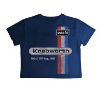 Rock Off officially licensed products Oasis Knebworth 96 Crop Top Size S