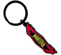 Rock Off officially licensed products Pantera Flames Band Logo Portachiavi Keychain Size One Size