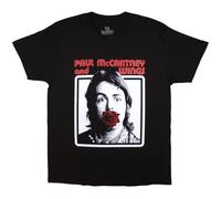 Rock Off officially licensed products Paul McCartney Red Rose Speedway Ufficiale Uomo Maglietta Unisex (Large)