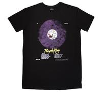 Rock Off officially Licensed Products Prince Purple Rain Disc T Shirt Vestito Size XL