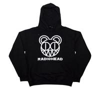 Rock Off officially licensed products Radiohead Bearhead Pullover Felpa con Cappuccio Size XXL