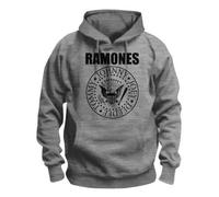 Rock Off officially licensed products Ramones Presidential Seal Pullover Felpa con Cappuccio Size XXL