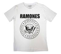 Rock Off officially licensed products Ramones Presidential Seal Skinny Fit T Shirt Size L