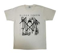 Rock Off officially licensed products Sleep Token Eyes Band Logo T Shirt Size XXL