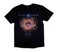 Rock Off officially licensed products Sleep Token Vortex Eye Band Logo T Shirt Size S