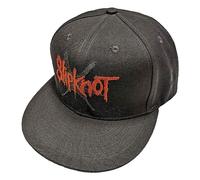 Rock Off officially licensed products Slipknot Cappellino da Baseball 9 Point Star Band Logo Nuovo Ufficiale Charcoal Size One Size
