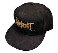 Slipknot Cappellino da Baseball Barcode Band Logo Nuovo Ufficiale Unisex Nero Size One Size
