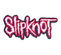 Rock Off officially licensed products Slipknot Cut-Out Logo Nero Border Woven Patch