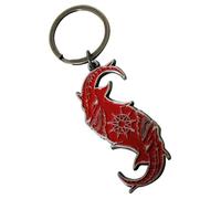 Rock Off officially licensed products Slipknot Rosso Goat S Band Logo Portachiavi Keychain Size One Size