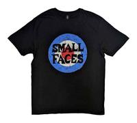 Rock Off officially licensed products Small Faces T Shirt MOD Target Band Logo Nuovo Ufficiale Uomo Nero Size XL