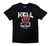 Stranger Things T-Shirt Hell Can Wait (black) Size XL