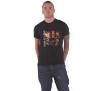 Rock Off officially licensed products System of A Down T Shirt Painted Faces Band Logo Nuovo Ufficiale Uomo Nero Size M