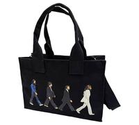 Rock Off officially licensed products The Beatles Abbey Road Drop T Logo Cotton Tote Bag Size One Size