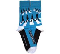 Rock Off officially licensed products The Beatles Abbey Road Silhouettes Repeat Ankle Calzini Size One Size