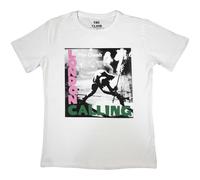 Rock Off officially licensed products The Clash London Calling da Donna Skinny Fit T Shirt Size S
