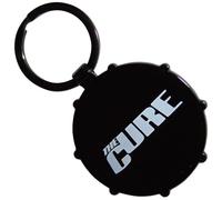 Rock Off officially licensed products The Cure Band Logo Drum Double Sided Portachiavi Keychain Size One Size