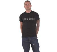 The Cure T Shirt Hi-Build Circle Band Logo Nuovo Ufficiale Unisex Nero Size L