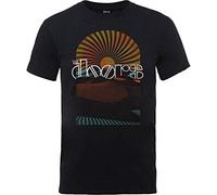Rock off Officially Licensed Products The Doors Daybreak T-Shirt Uomo
