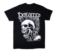 The Exploited' Mohican Skull 'T-Shirt - Nuovo