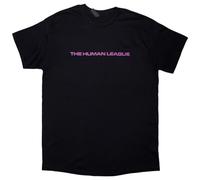 Rock Off officially licensed products The Human League Generations Tour '24 Text Ufficiale Uomo Maglietta Unisex (Medium)