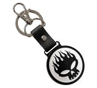Rock Off officially licensed products The Offspring Skull Band Logo Portachiavi Keychain