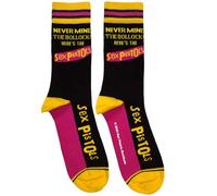 Rock Off officially licensed products The Sex Pistols Nmtb Stripes Ankle Calzini Size One Size