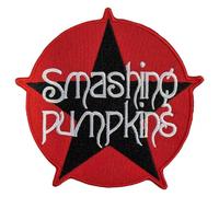 Rock Off officially licensed products The Smashing Pumpkins Star Logo Woven Patch Size Accessory Size