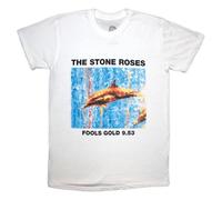 Rock Off officially licensed products The Stone Roses Fools Oro T Shirt Size M