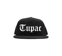 Rock Off officially licensed products Tupac Cappellino da Baseball 2Pac all Eyez Nuovo Ufficiale Nero Snapback Size One Size