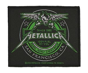 Rock Off PHM Metallica - Beer Label (Toppa) Merchandising Ufficiale