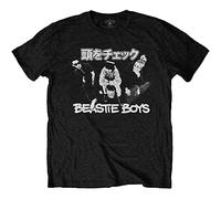 Rock Off The Beastie Boys Unisex T-Shirt: Check Your Head Japanese (Small) - XX-Large - Black - Unisex